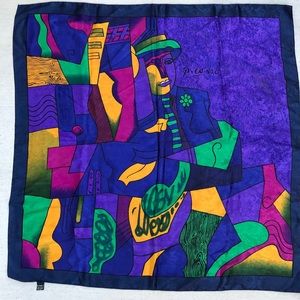 Picasso Scarf Colorful